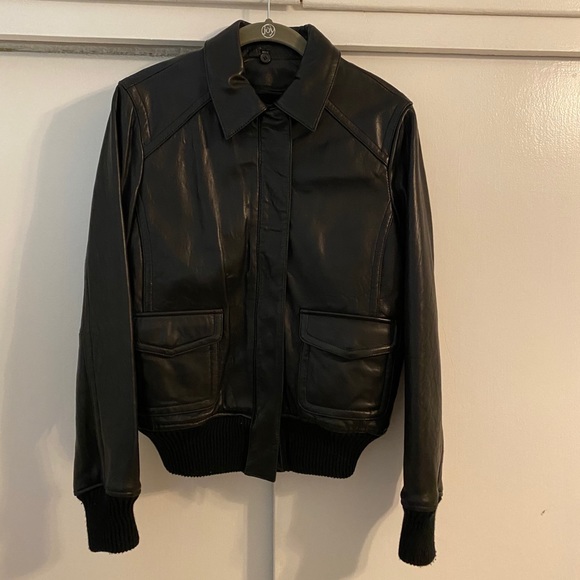 XOXO Jackets & Blazers - Leather jacket fur lined